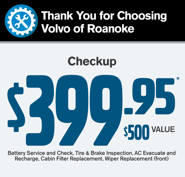 Service Specials Coupon 4 Volvo Cars of Roanoke